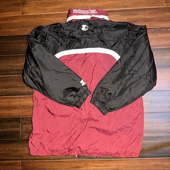 Vintage Starter Mississippi State Windbreaker Jacket - Picture 3 of 5